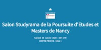 Salon StudyRama of the Pursuit of Studies and Masters of Nancy Nancy 2027