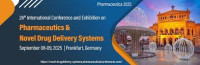 International Conference and Exhibition on Pharmaceutics & Novel Drug Delivery Systems Frankfurt 2026