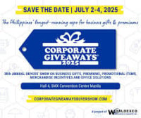 Annual Buyers' Show on Business Gifts, Premiums, Promotional Items, Merchandise Incentives and Office Solutions Pasay 2027