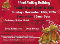 Hunt Valley Holiday Teddy Bear Show & Sale Cockeysville 2026