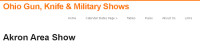 Ohio Gun, Knife & Military Shows » Akron Area Show Tallmadge 2026