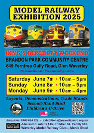 Waverley Model Railway Exhibition Melbourne 2026
